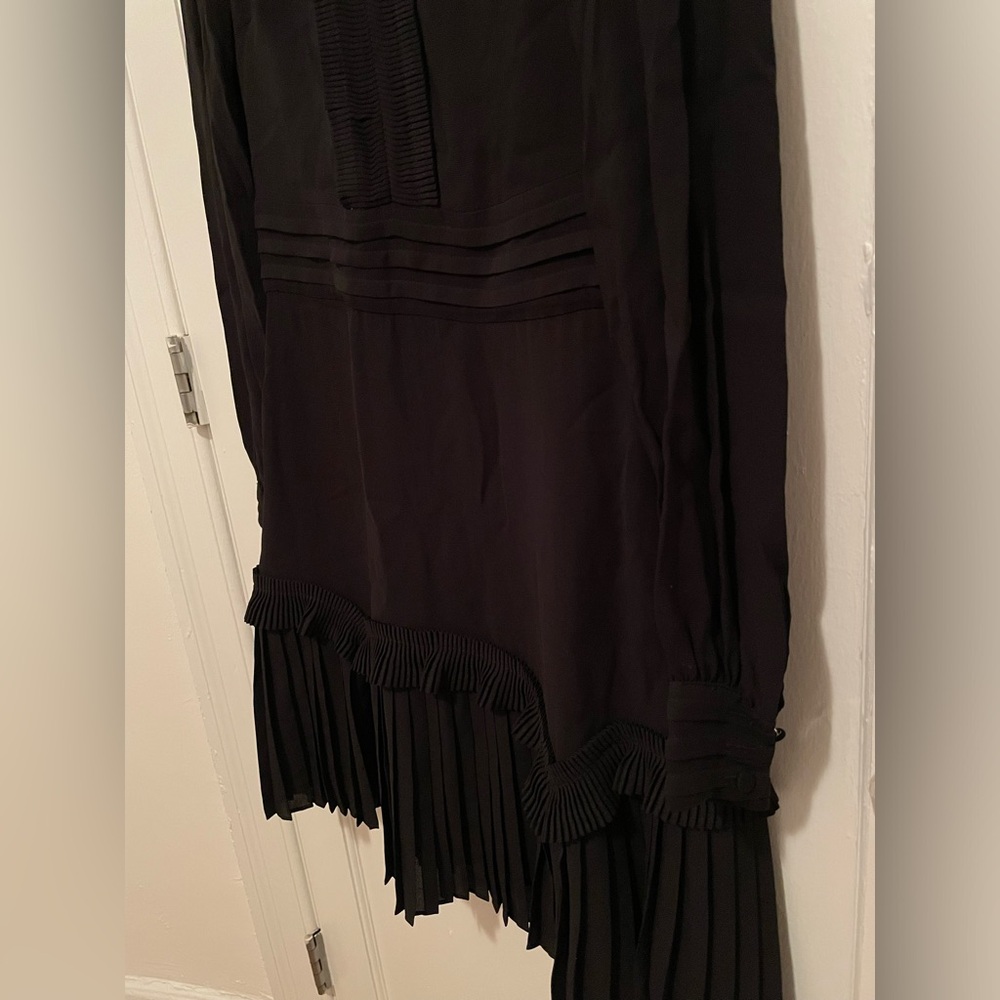 Black Reiss Pleated Dresss